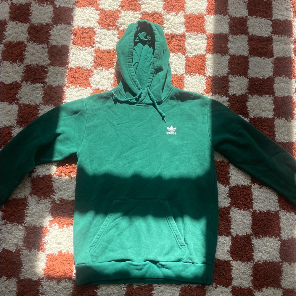 Adidas Forest Green Pullover Hoodie